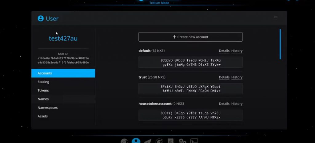 Nexus no code blockchain development